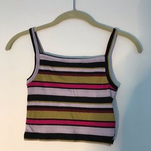 Stripped tank top